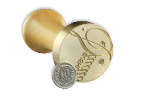 Pieczęć do odbijania w laku - CNC - średnica 38mm