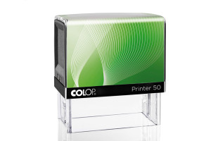 Pieczątka samotuszująca COLOP Printer 50 - wymiar płytki tekstowej: 30 x 69mm