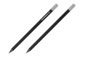 Ołówki drewniane z grawerem lub nadrukiem UV - Black - OW003