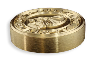 Stempel do wyciskania logotypu na gorąco i zimno - średnica matrycy: 63mm -  CNC