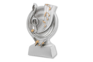 Statuetka Muzyka 2 - atrakcyjna figurka odlewana - wysokość 17 cm - FOL081