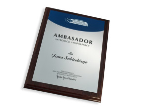 DYPLOM BLUESILVER - SL020