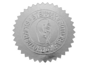 Suchy Stempel - naklejki srebrne, złote, czerwone lub zielone