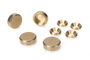 Zaślepka - osłona maskująca wkręt - kolor złoty - DDS041