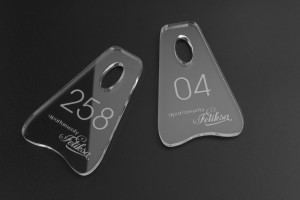 Brelok akrylowy - PIONIER - BA002