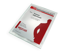 DYPLOM SZKLANY - DSZ020 - pionowy