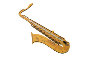 Termometr saksofon - kolorowy druk UV - TER004