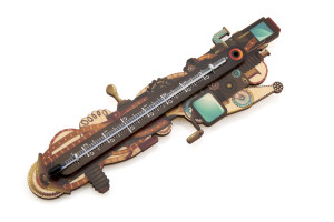 Termometr steampunkowy - cyfrowy druk UV - TER010