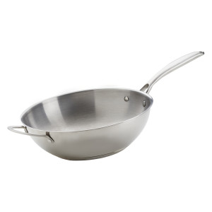 Napoleon 12 Wok aus Edelstahl