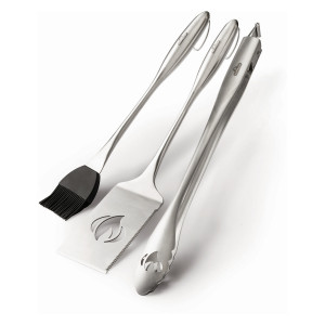 Napoleon 3teiliges Grillbesteck-Set aus Edelstahl