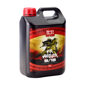 SHOGUN PK WARRIOR 10L - ZWIĘKSZA PRODUKCJĘ OWOCÓW I KWIATÓW W CELU UZYSKANIA MAKSYMALNYCH PLONÓW
