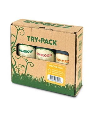 PROMOCJA BioBizz INDOOR Try-Pack 250ml - zestaw nawozów i boosterów