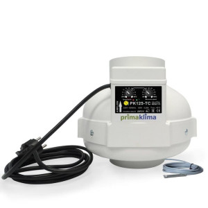 PROMOCJA Wentylator promieniowy Prima Klima TEMPERATURE CONTROLLER 680 m3/h, 125mm