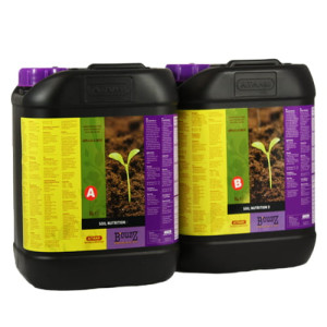 PROMOCJA Atami B'Cuzz Soil A+B 2x5L - nawóz do gleby na wzrost i kwitnienie