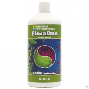 PROMOCJA GHE FloraDUO Grow 5L - woda miękka