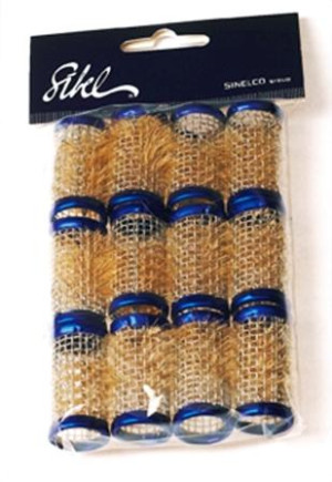 Sibel Watergolf draadrollers metaal kort Blauw 21mm-12st