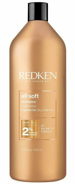 Redken All Soft Shampoo 1000ml