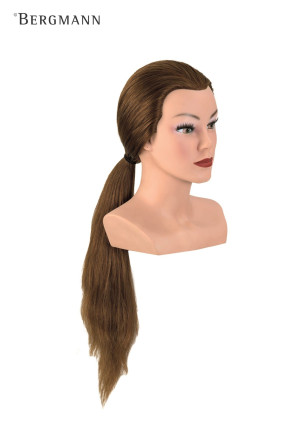 Bergmann Oefenhoofd Lady long middenblond 50-60cm