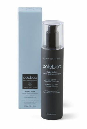 Oolaboo Blushy Truffle Brilliant Platinum Hair Bath 250ml