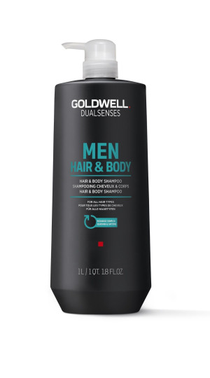 Goldwell Dualsenses for Men Hair & Body Shampoo 1000ml