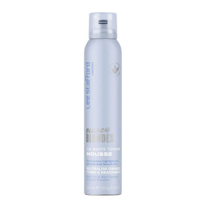 Lee Stafford Bleach Blondes Ice White Toning Mousse 200ml