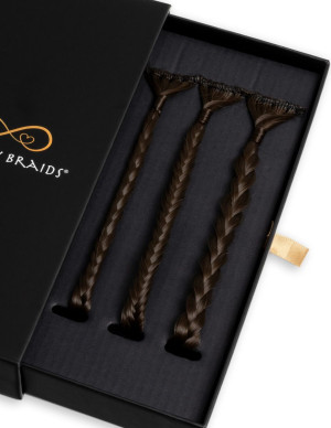 Infinity Braids Infinity Braidies Mocha-Chino