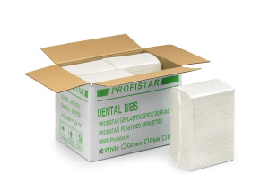Profistar Nekdoekjes 4 x 125 stuks wit 33x46 cm