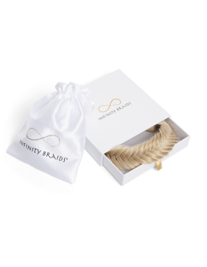 Infinity Braids Fishtail Braid Jolie Shimmer Ale
