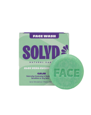 SOLYD Face Wash Bar Aloe Vera & Komkommer 60gr