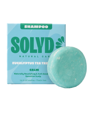 SOLYD Shampoo Bar Eucalyptus & Tea Tree 60gr