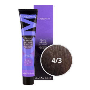 DCM Hair Color Cream Ammonia Free 4/3 Gold 100ml