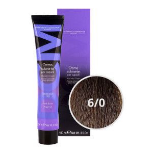 DCM Hair Color Cream Ammonia Free 6/0 Natural 100ml