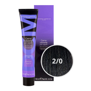 DCM Hair Color Cream Ammonia Free 2/0 Natural 100ml