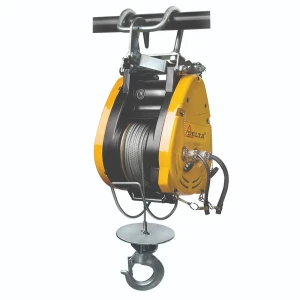 Mini wciągarka linowa 230v 500kg/18m