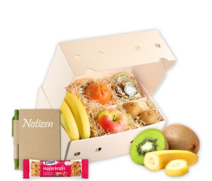 Obst-Geschenkbox Welcome on Board von Hansen Obst