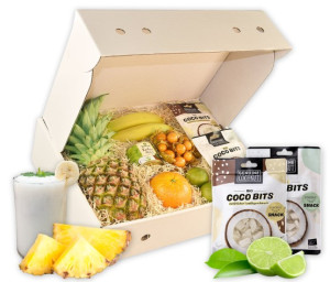 Obst-Geschenkbox Smoothie Kokos-Banane von Hansen Obst