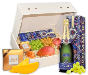 Obst-Geschenkbox Jubiläum von Hansen Obst