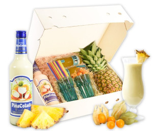 Obst-Geschenkbox Pinacolada Cocktail Box von Hansen Obst