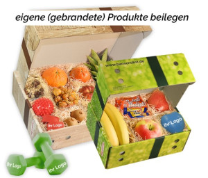 Obst-Geschenkbox Individuelle Präventionsbox von Hansen Obst