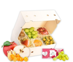 Obst-Geschenkbox Von Herzen von Hansen Obst