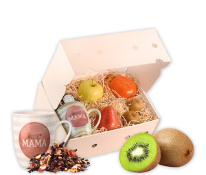 Obst-Geschenkbox Beste Mama von Hansen Obst