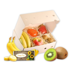 Obst-Geschenkbox Happy Day von Hansen Obst