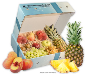 Obst-Geschenkbox Summerfit von Hansen Obst