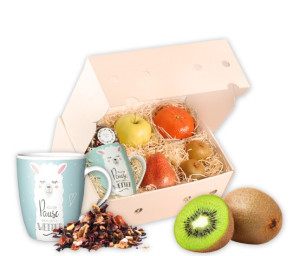 Obst-Geschenkbox Zeit für eine Pause von Hansen Obst