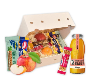 Obst-Geschenkbox Starthilfe-Booster von Hansen Obst