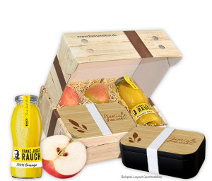 Obst-Geschenkbox Rucksack-Box von Hansen Obst
