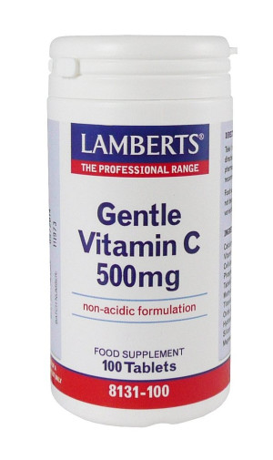 Lamberts Gentle Vitamin C 500mg - 100 Tabs