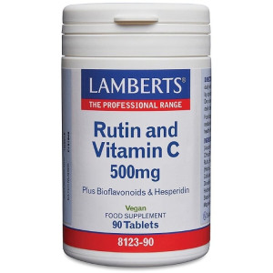 Lamberts Rutin and Vitamin C 500mg - 90 Caps