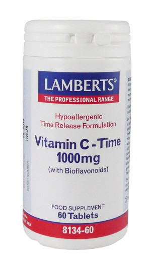 Lamberts Vitamin C Time Release 1000mg - 180 Tabs