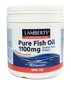 Lamberts Pure Fish Oil 1100mg - 120 Caps